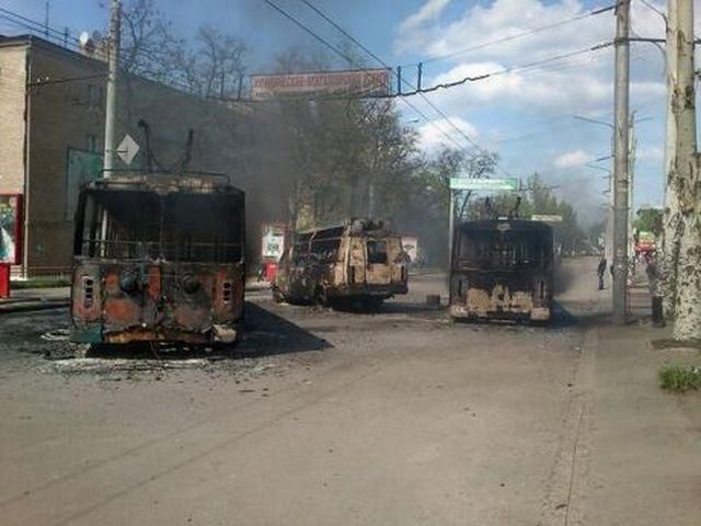 Краматорськ після відступу терористів (Відео) Краматорськ після відступу терористів (Відео)