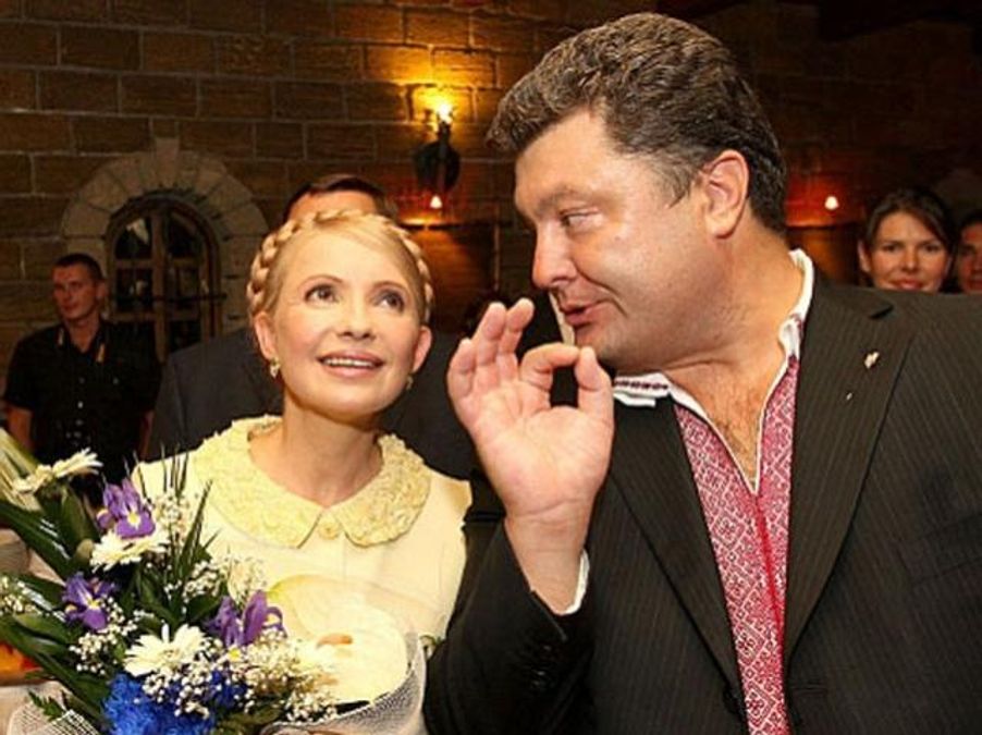 Тимошенко прирівняла Порошенка до Добкіна Тимошенко прирівняла Порошенка до Добкіна