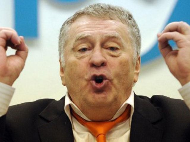 Жиріновський подарував терористам армійський позашляховик (Відео) Жиріновський подарував терористам армійський позашляховик (Відео)