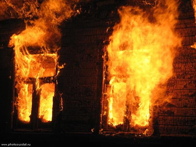 Пожар на Донетчине: 3 жертвы