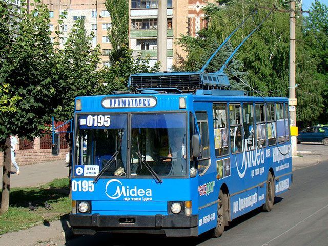 В Краматорске, Константиновке и Дружковке возобновили движение общественного транспорта