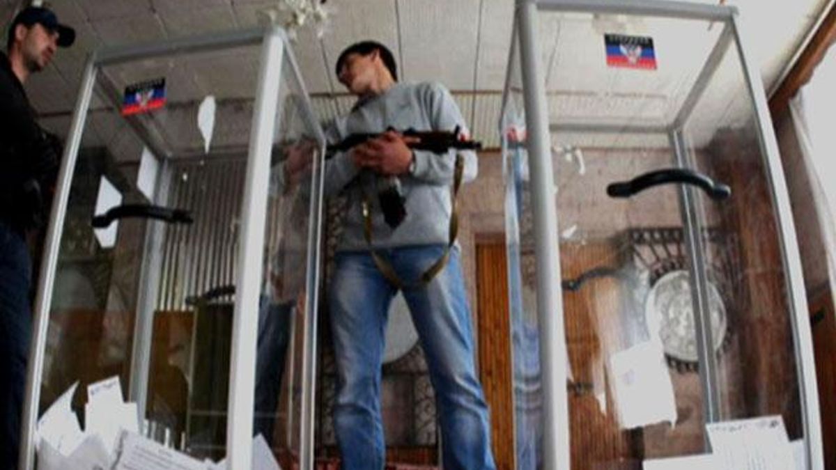 На Донбассе произошел фарс под названием "референдум"