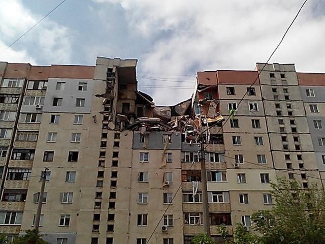 В Николаеве взорвалась 9-этажка