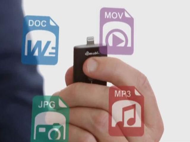 Для iPhone разработали флешку, которая имеет функцию проигрывателя Для iPhone разработали флешку, которая имеет функцию проигрывателя