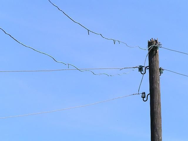 Непогода обесточила 440 населенных пунктов Украины Непогода обесточила 440 населенных пунктов Украины