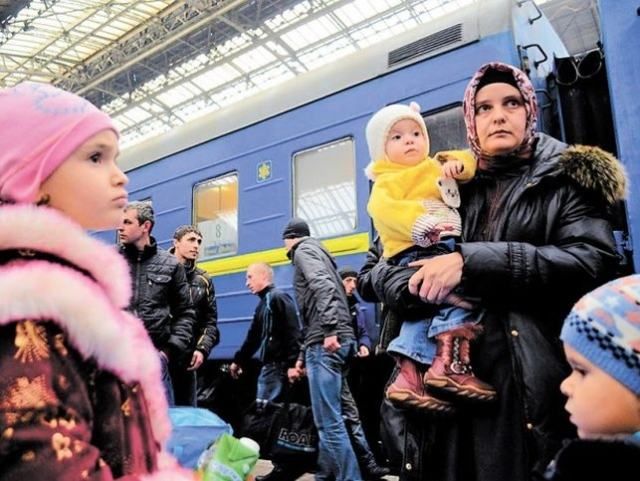 Кількість внутрішніх біженців в Україні сягнула 10 тисяч людей, — ООН