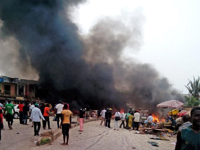 Жизнь 120 человек забрали два взрыва в Нигерии Жизнь 120 человек забрали два взрыва в Нигерии