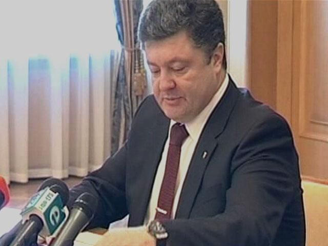 Порошенко заявил, что надеется на выборы в один тур