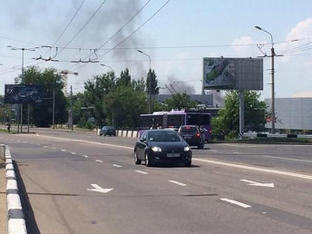 В аэропорту Донецка эвакуировали сотрудников диспетчерской вышки (Фото)