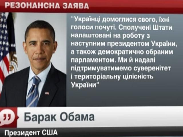 Цитати світових лідерів про вибори в Україні (Відео)