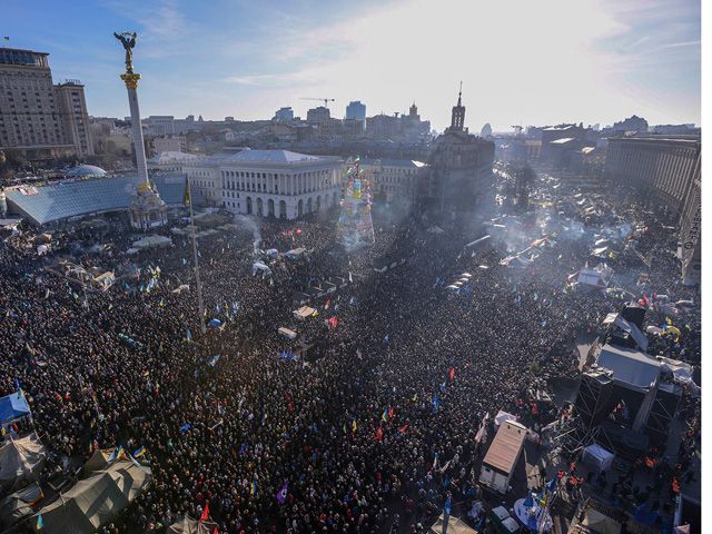 Часть протестующих не покинет Майдан до выполнения всех требований