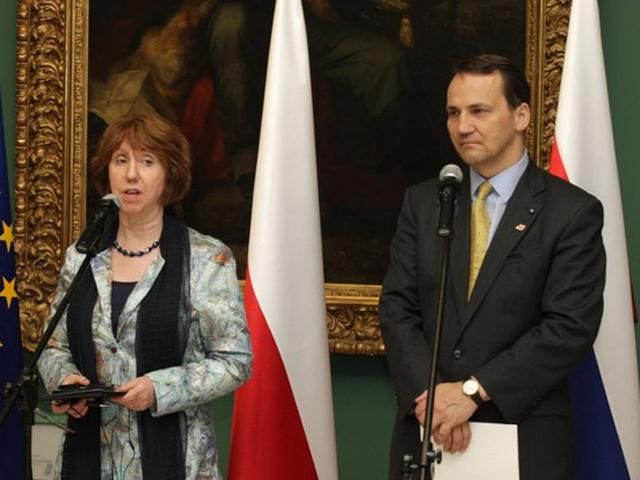 Польша предлагает Сикорского в качестве преемника Эштон Польша предлагает Сикорского в качестве преемника Эштон