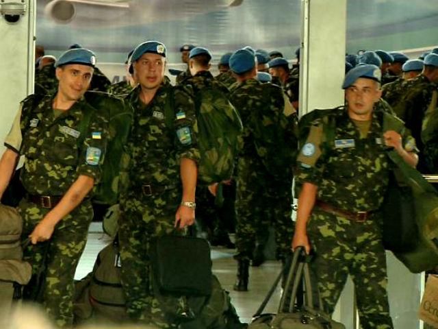 250 миротворцев, которые только вернулись из Конго, поедут на восток Украины