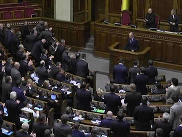 ВР заслушает доклад Яценюка и Охендовского