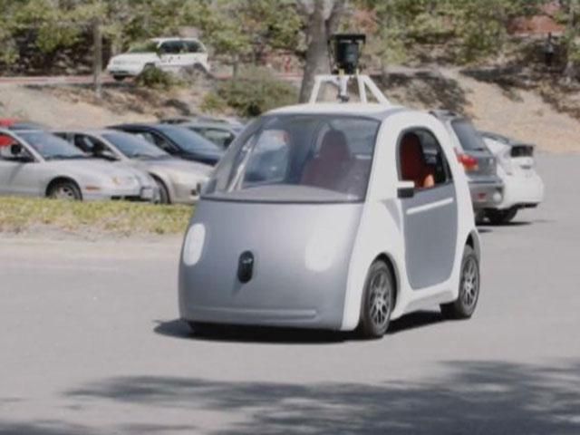 Google представил собственный автомобиль без руля и педалей Google представил собственный автомобиль без руля и педалей