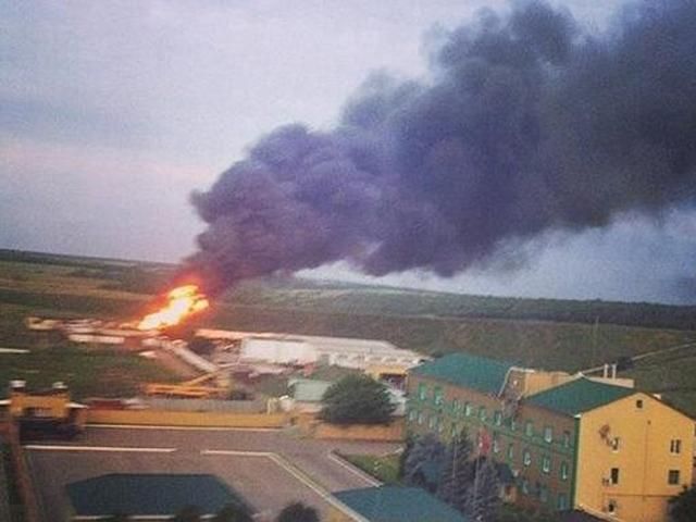 З території прикордонної застави в Луганську вивезли поранених З території прикордонної застави в Луганську вивезли поранених