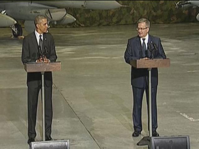 Обама на встрече с Коморовским: Хочу засвидетельствовать наши гарантии безопасности Польши Обама на встрече с Коморовским: Хочу засвидетельствовать наши гарантии безопасности Польши