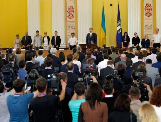Кличко закрыл заседание Киевсовета и назначил следующее на завтра