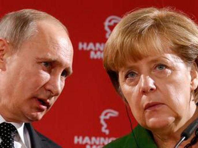 Путин и Меркель обсудили "украинский вопрос"
