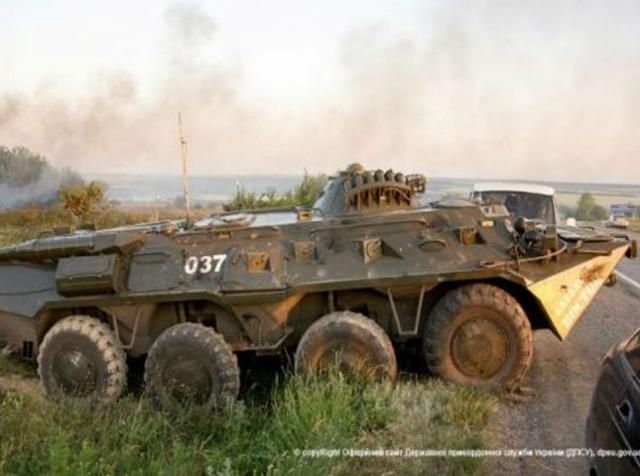 На помощь террористам в ПП "Мариновка" прошла военная техника, — Донецкая ОГА