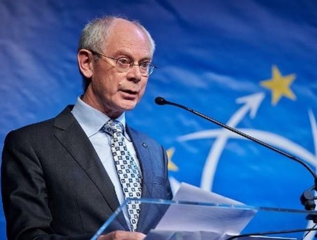 Евросоюз на стороне Украины, — Герман Ван Ромпей Евросоюз на стороне Украины, — Герман Ван Ромпей