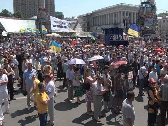 Событие дня: Майдан собрался снова, чтобы проконтролировать работу новой власти