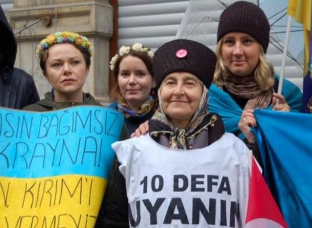 Кримськотатарська діаспора Туреччини вимагає повернути Крим Україні Кримськотатарська діаспора Туреччини вимагає повернути Крим Україні