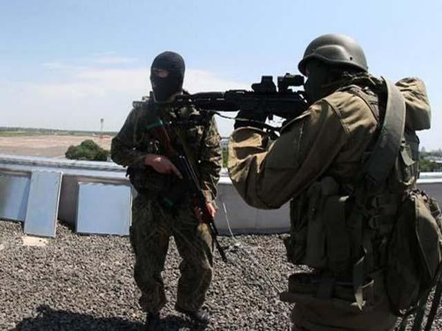 Українські силовики відбили напад на аеродром у Луганську