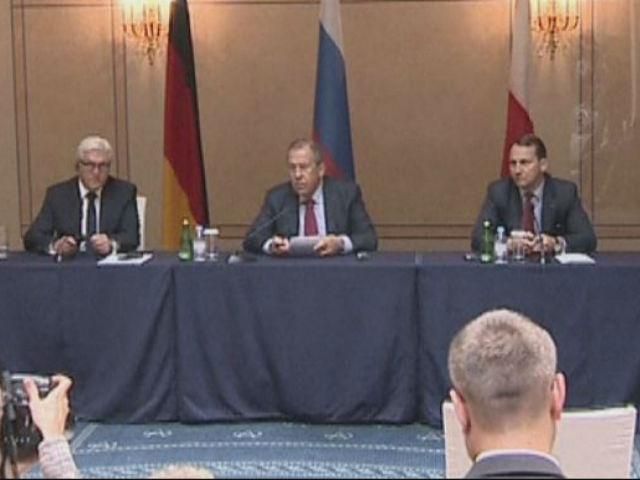 Лідери Росії, Польщі та Німеччини ведуть переговори щодо України