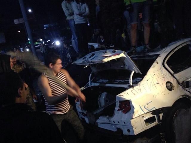 Акція під посольством РФ завершилася Акція під посольством РФ завершилася