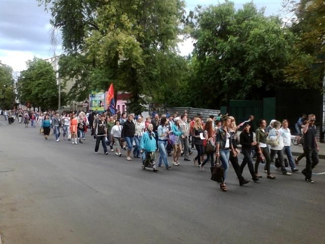 У Харкові відбувся сепаратистський мітинг (Фото) У Харкові відбувся сепаратистський мітинг (Фото)