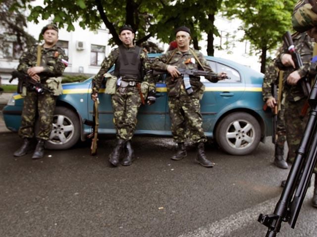 Отделение Нацбанка в Донецке захватили вооруженные люди