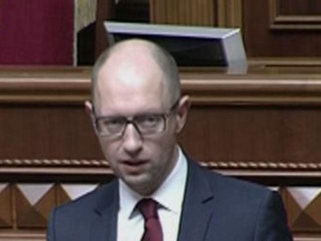 Яценюк прозвітував у парламенті про газові переговори з Росією