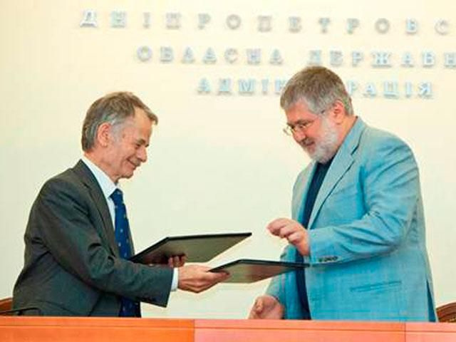 Коломойський і Джемілєв підписали меморандум про співпрацю (Фото)
