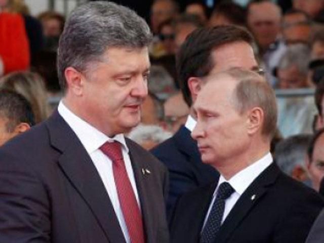 Порошенко закликав Путіна сприяти у звільненні полонених на Донбасі