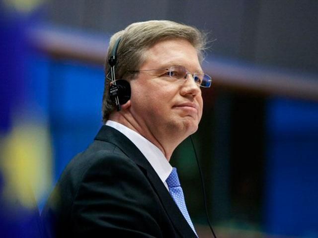 Фюле едет в Украину Фюле едет в Украину