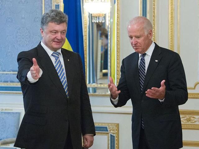 Порошенко пообщался с вице-президентом США - 19 июня 2014 - Телеканал новин 24