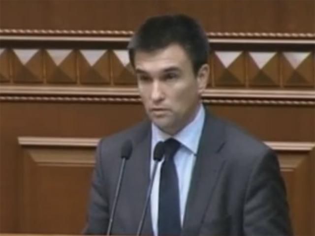 Зовнішня політика буде спрямована на захист національних інтересів України, — Клімкін