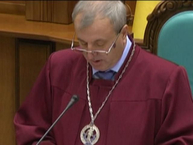 Восстановленный в должности "судья Януковича" уходит в отставку