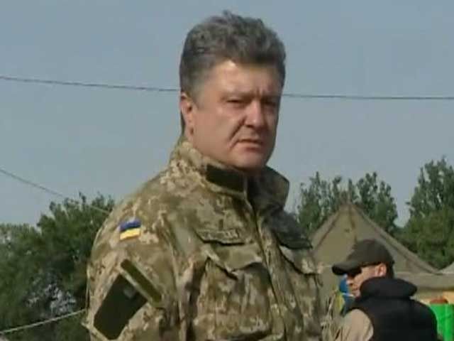 Мирный план Порошенко уже 3 часа в действии