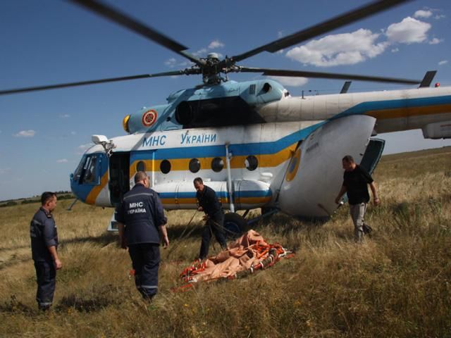 В Харьковской области нашли пропавший вертолет спасательной службы