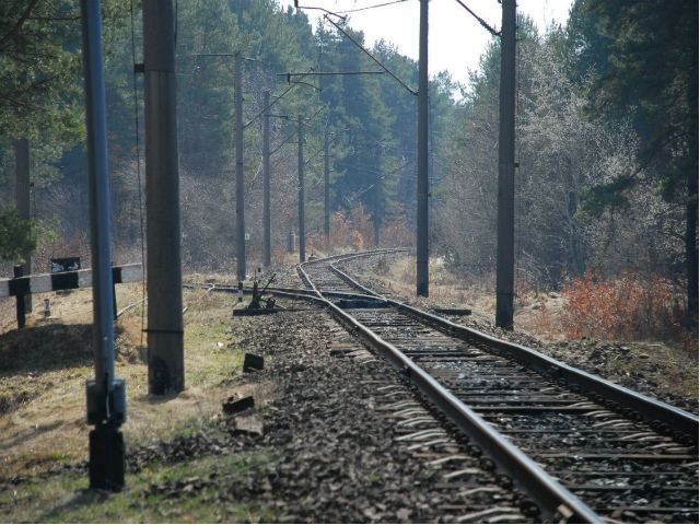 В Донецкой области взорвали железнодорожные пути