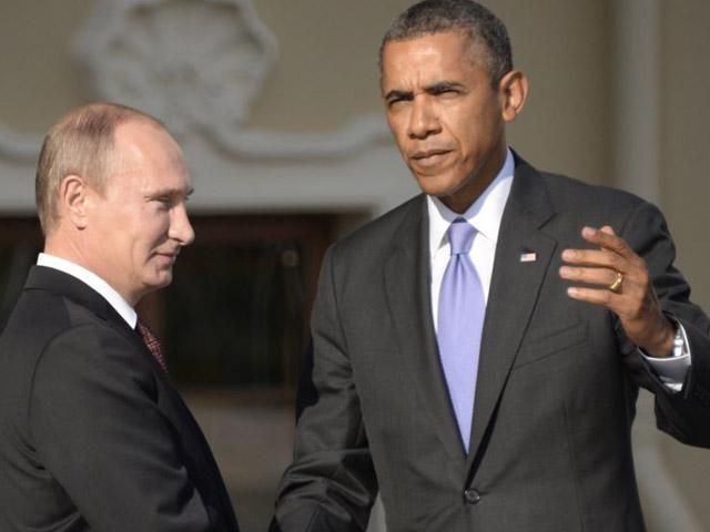 Путин поговорил с Обамой о Украине
