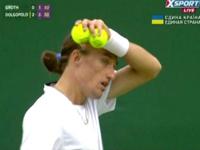 Теніс. Wimbledon. Долгополов не віддав першому супернику жодного сету