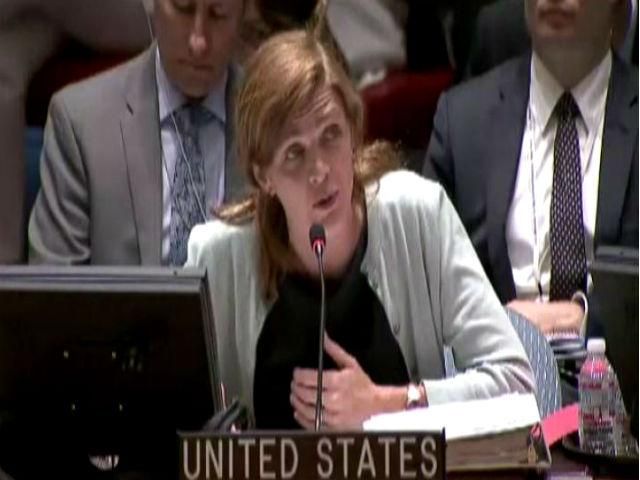 Саманта Пауер: Українці обрали Петра Порошенка, чия мета - демократична та мирна Україна Саманта Пауер: Українці обрали Петра Порошенка, чия мета - демократична та мирна Україна