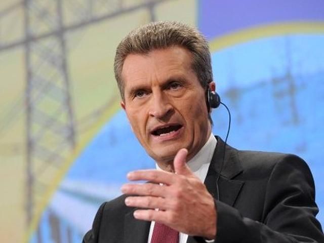 Еттінгер запропонує РФ відновити тристоронні газові переговори Еттінгер запропонує РФ відновити тристоронні газові переговори