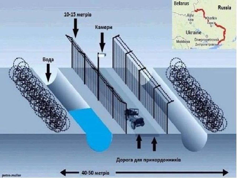В Кабміні уточнили новий вигляд кордону з Росією
