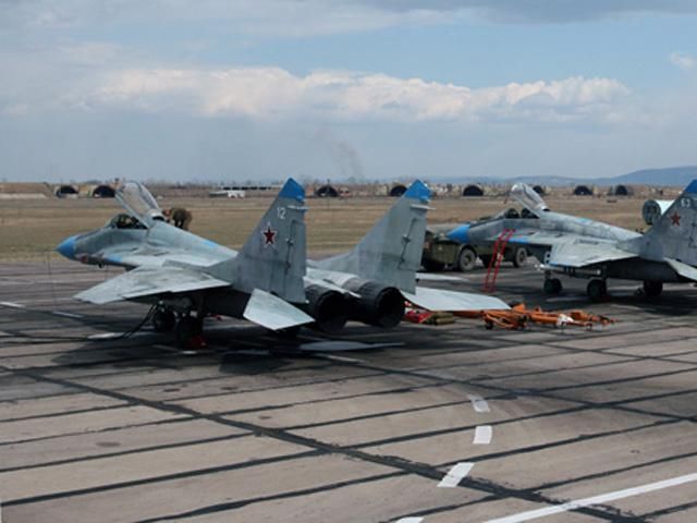 РФ перебрасывает к границе с Украиной истребители МиГ-29, — СНБО