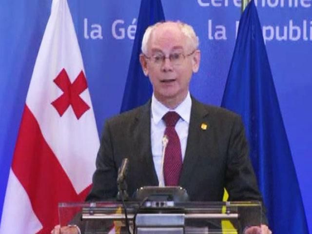 Європейський союз - на боці України, і сьогодні - більше, ніж будь-коли, – Ван Ромпей Європейський союз - на боці України, і сьогодні - більше, ніж будь-коли, – Ван Ромпей