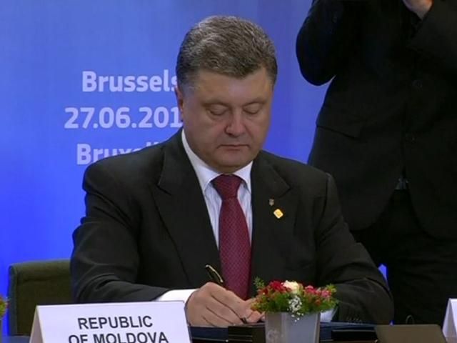Події 27 червня: Україна підписала Угоду про асоціацію з ЄС, Порошенко дав терористам 72 години